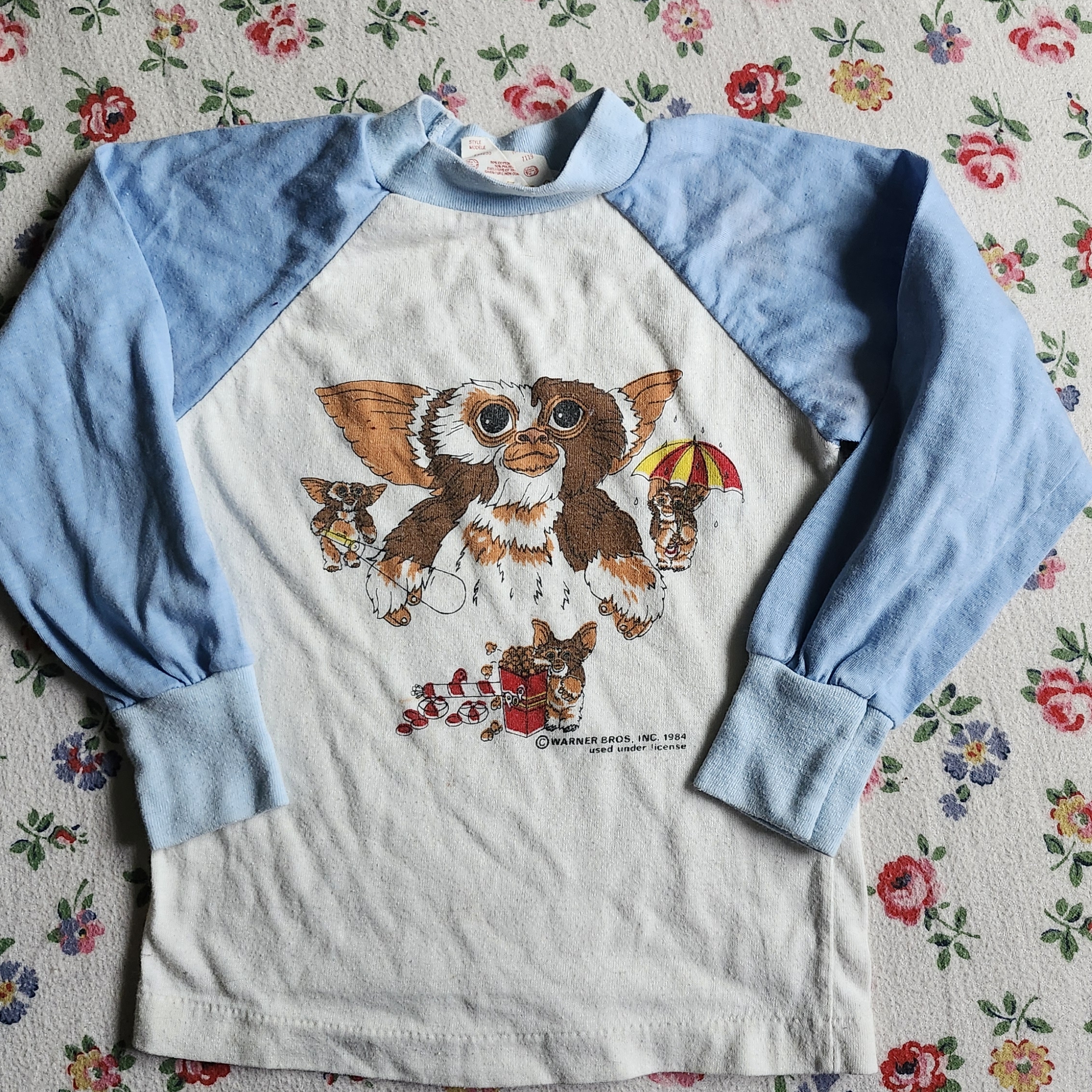 Vintage Warner Bros Gizmo Gremlins Kids Shirt